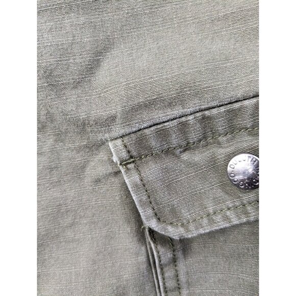 Duluth Trading Pants Mens 38x34 Ripstop Cargo Zip Pocket Utility Work Green - Picture 11 of 14